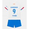 Barcelona Robert Lewandowski #9 Auswärtstrikot 2023-24 Kurzarm (+ kurze hosen)